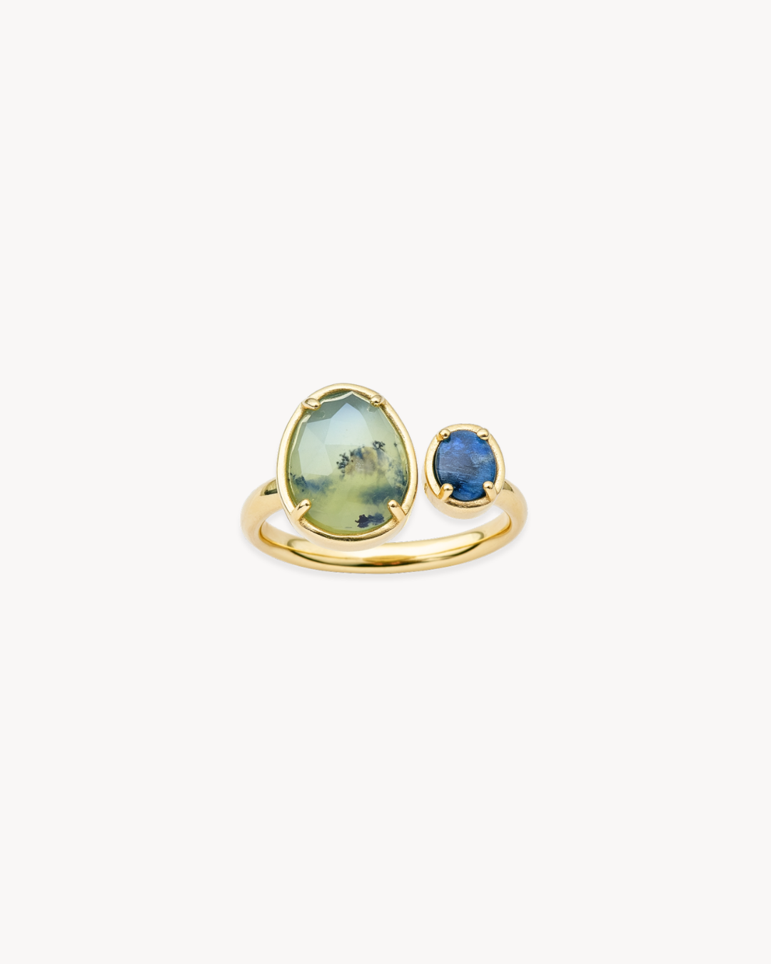 Duality Ring – Australian Opal & Peruvian Opal - Antonia Y. Jewelry