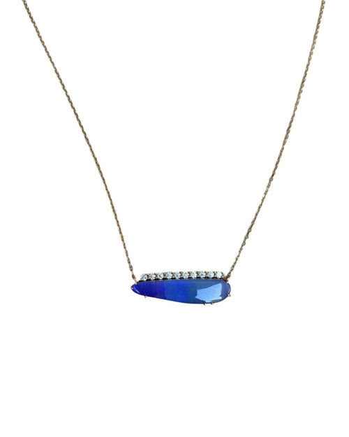 Midnight Swell Necklace in 9K Gold - Antonia Y. Jewelry