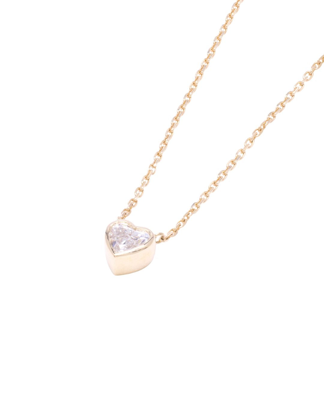 Amelia Diamond Necklace in 14K Gold - Antonia Y. Jewelry