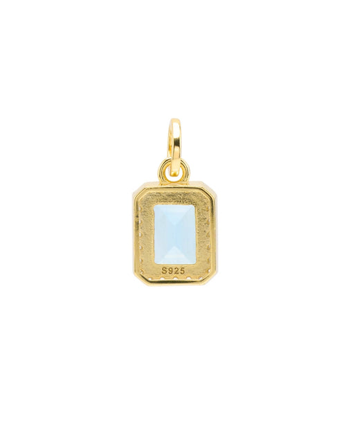Suri Gemstone Pendant in Aquamarine