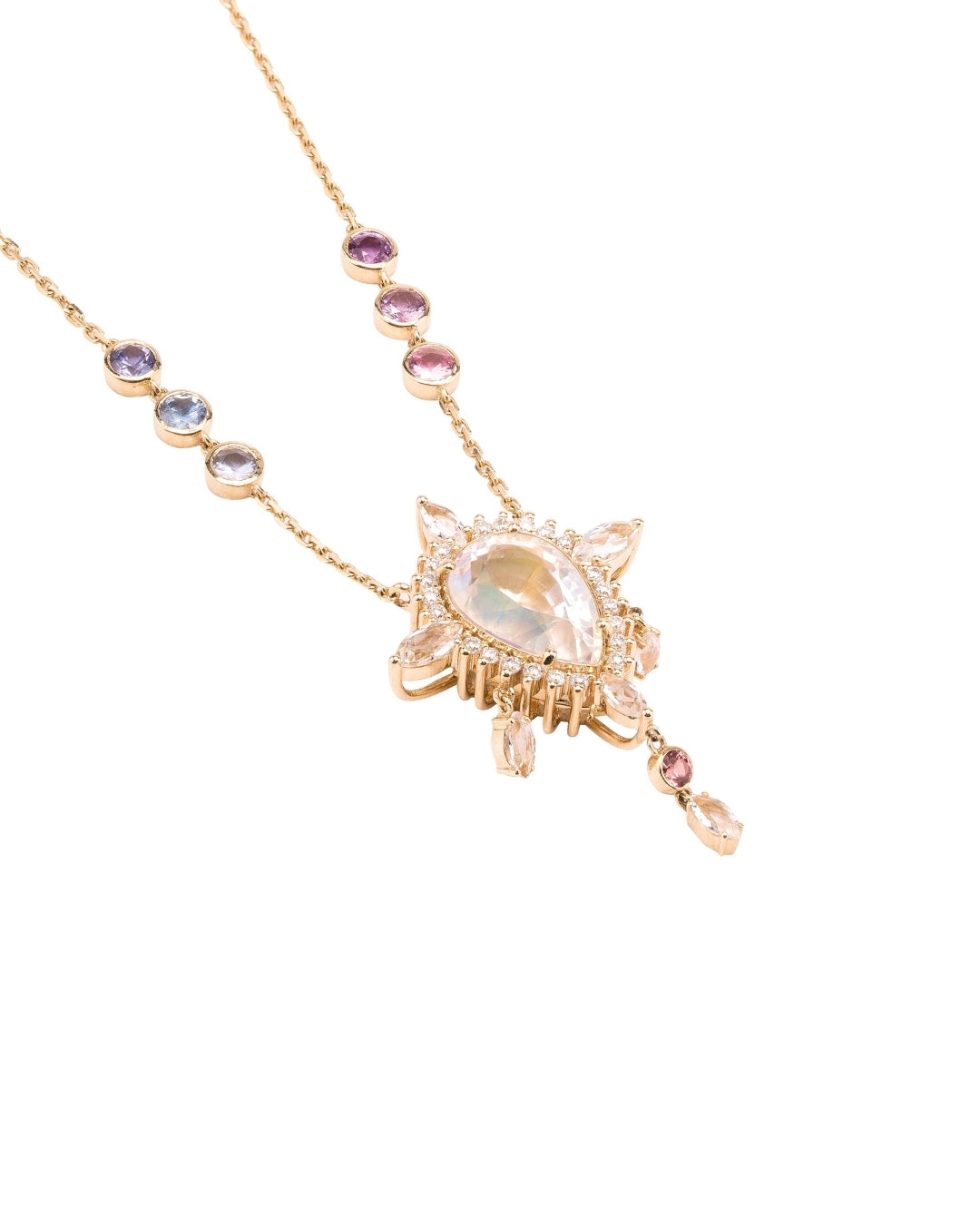 Celestria Necklace in 14K Gold - Antonia Y. Jewelry
