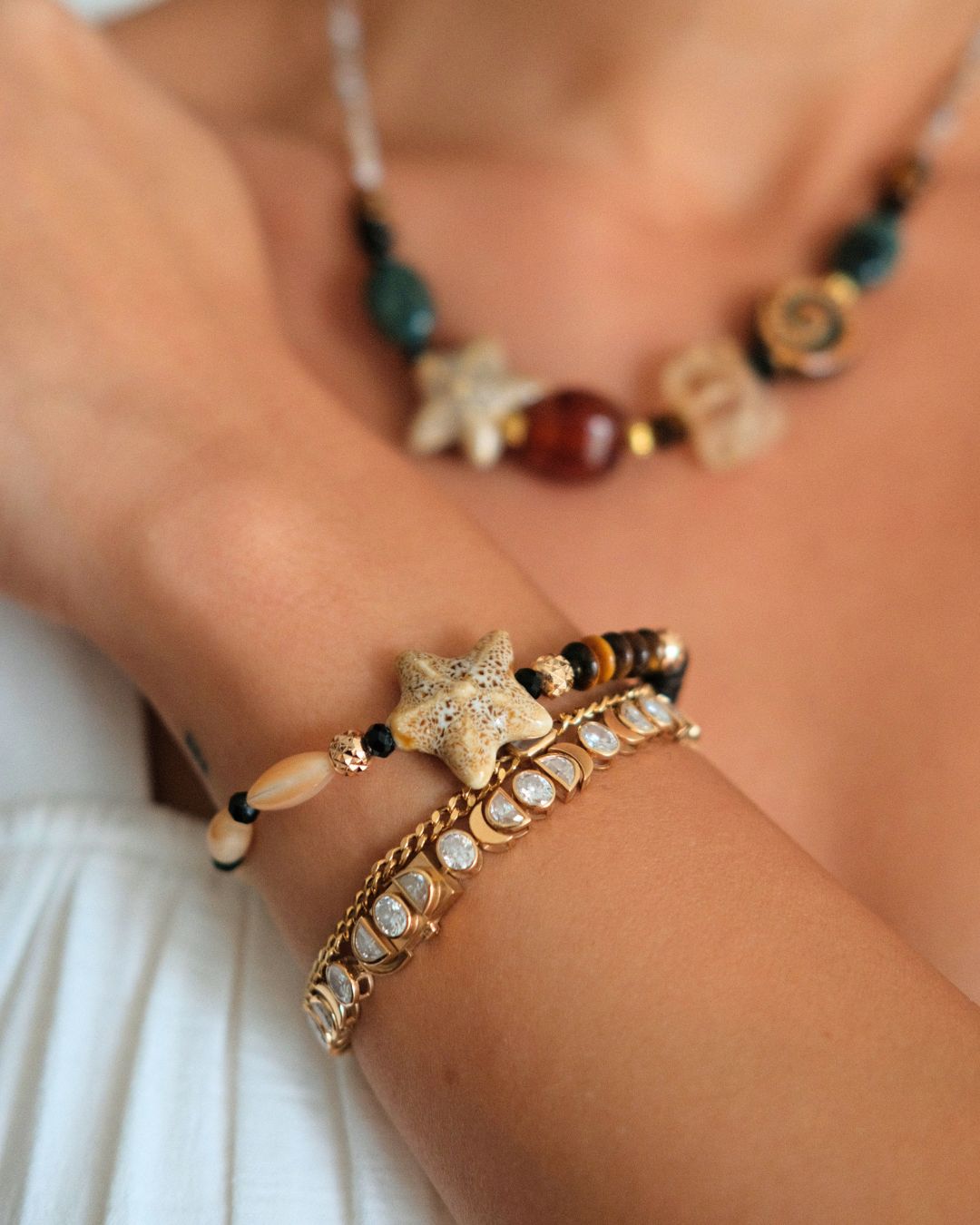 Coraline Beaded Bracelet - Antonia Y. Jewelry