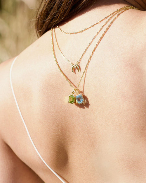 Suri Gemstone Pendant - Antonia Y. Jewelry