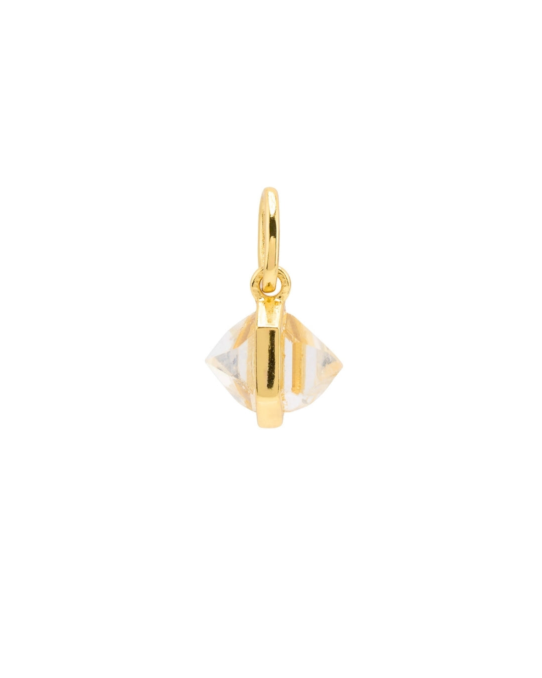 Herkimer Diamond Pendant Charm - Antonia Y. Jewelry