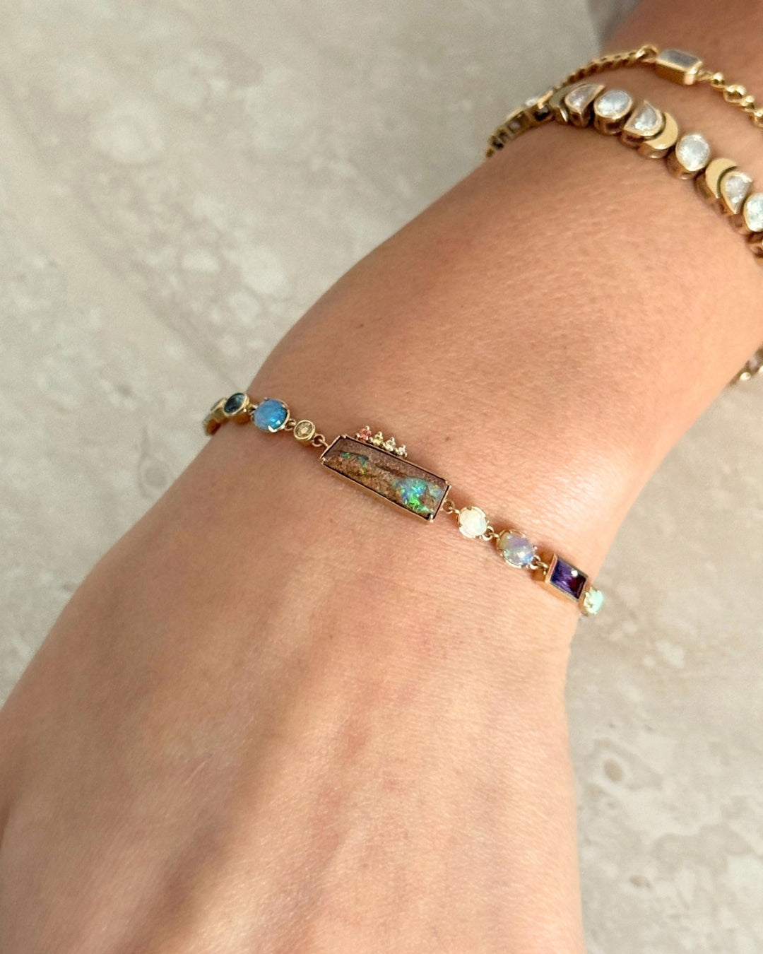 Elysia Bracelet in 9K Gold - Antonia Y. Jewelry