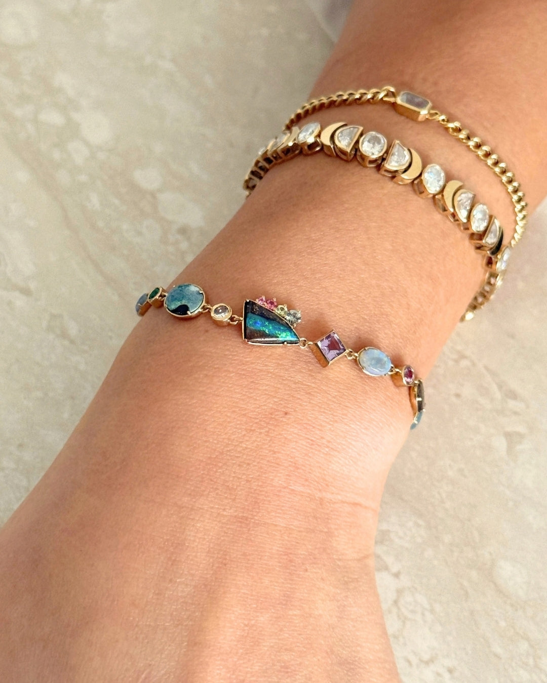Elysia Bracelet in 9K Gold - Antonia Y. Jewelry
