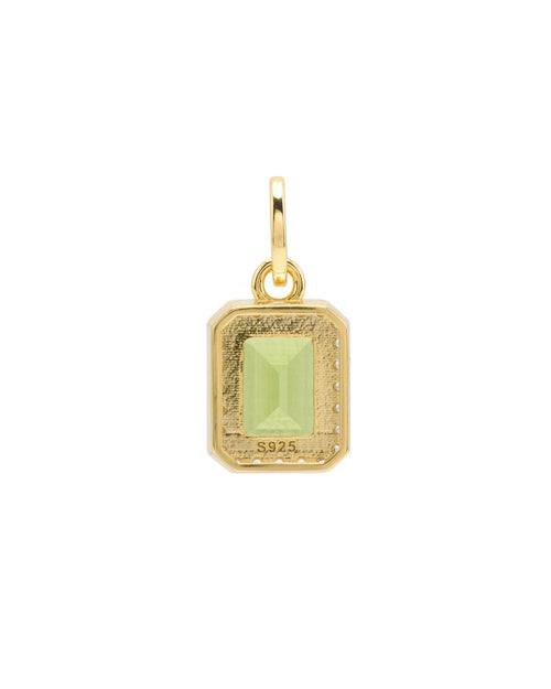 Suri Gemstone Pendant in Peridot