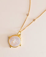 Helene Mother of Pearl Necklace - Antonia Y. Jewelry