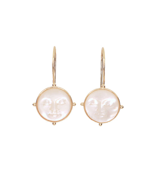 Helene Mother of Pearl Earrings - Antonia Y. Jewelry