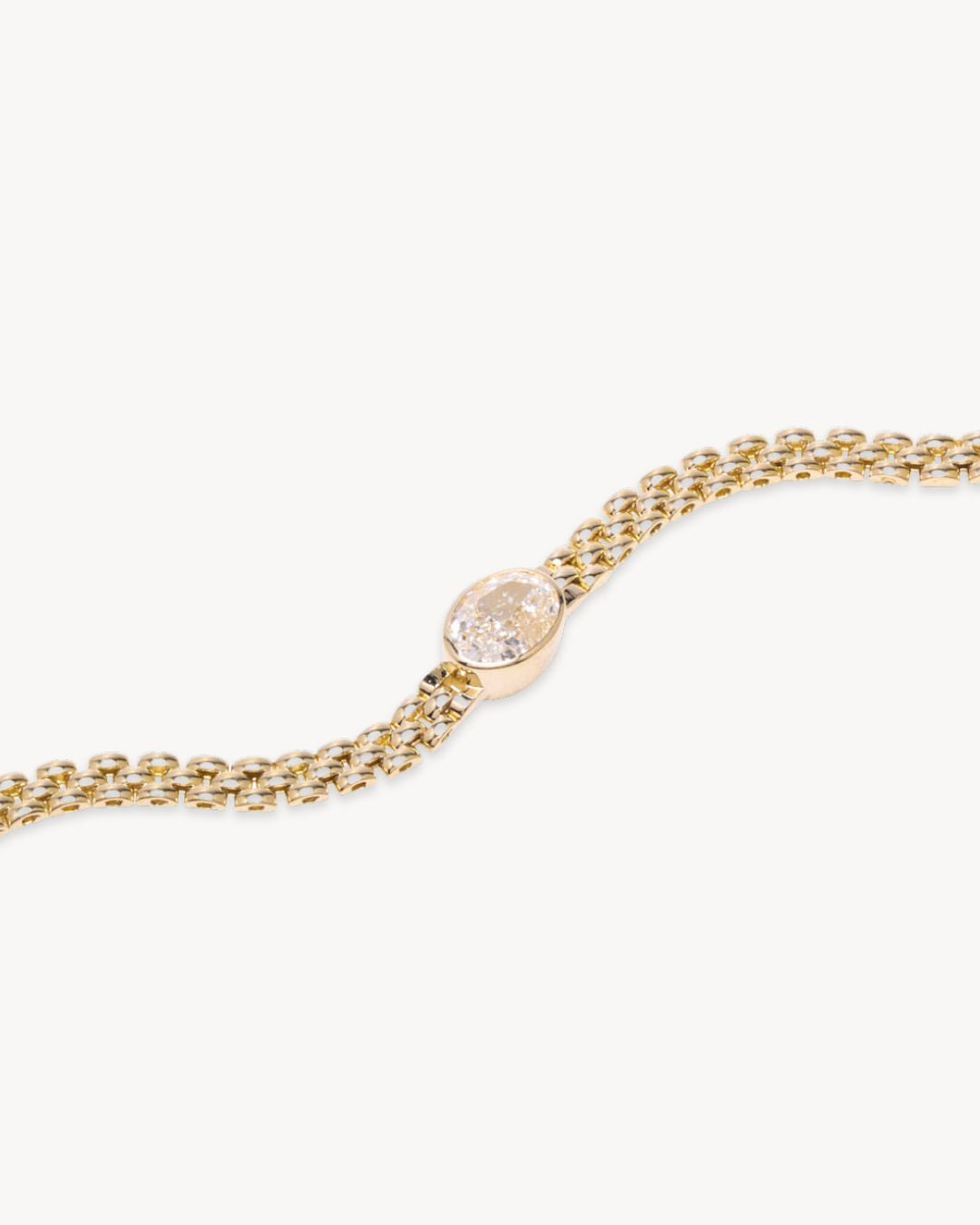 Lumi Bracelet with Lab-Grown Diamond in 14K Gold - Antonia Y. Jewelry