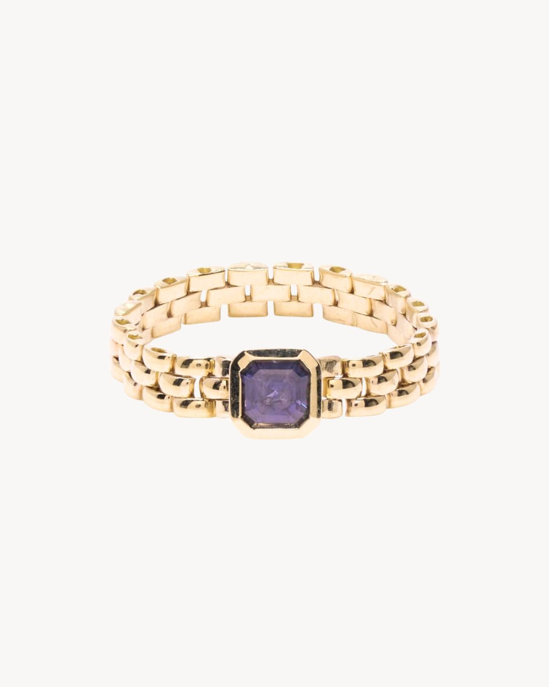 Lumi Ring II with Spinel in 14K Gold - Antonia Y. Jewelry