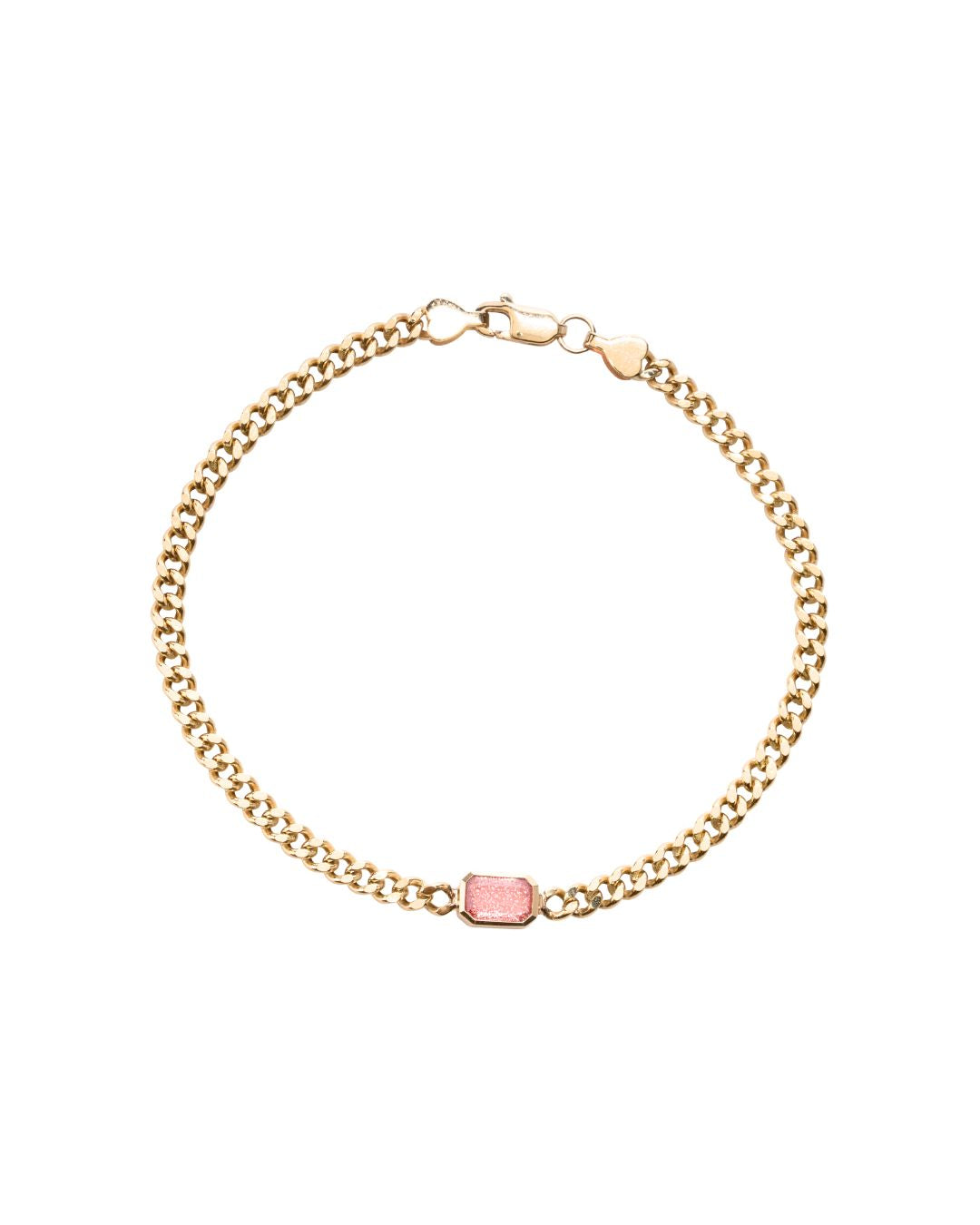Lux Oregon Sunstone Bracelet in 18K Gold - Antonia Y. Jewelry