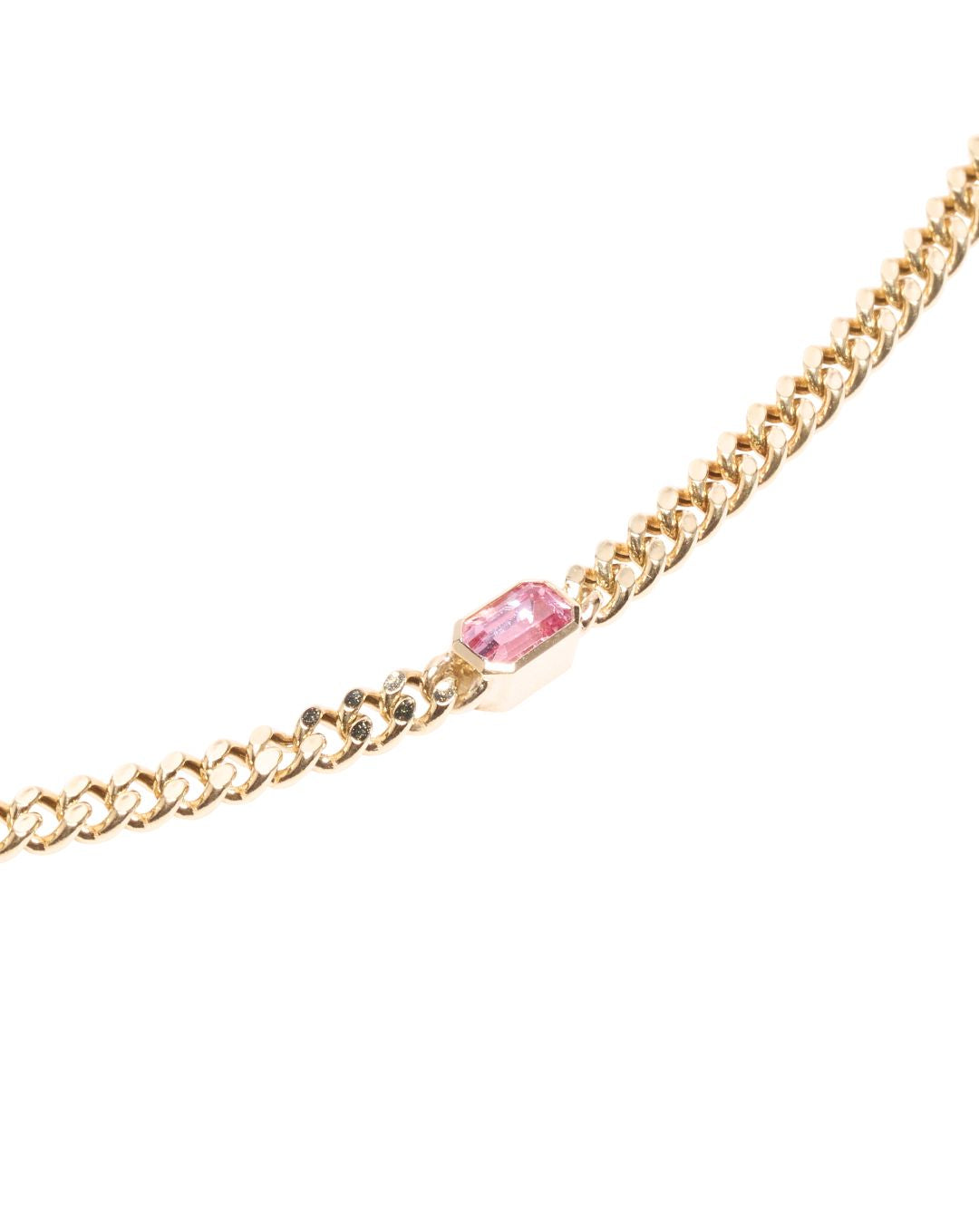 Lux Pink Sapphire Bracelet in 18K Gold - Antonia Y. Jewelry