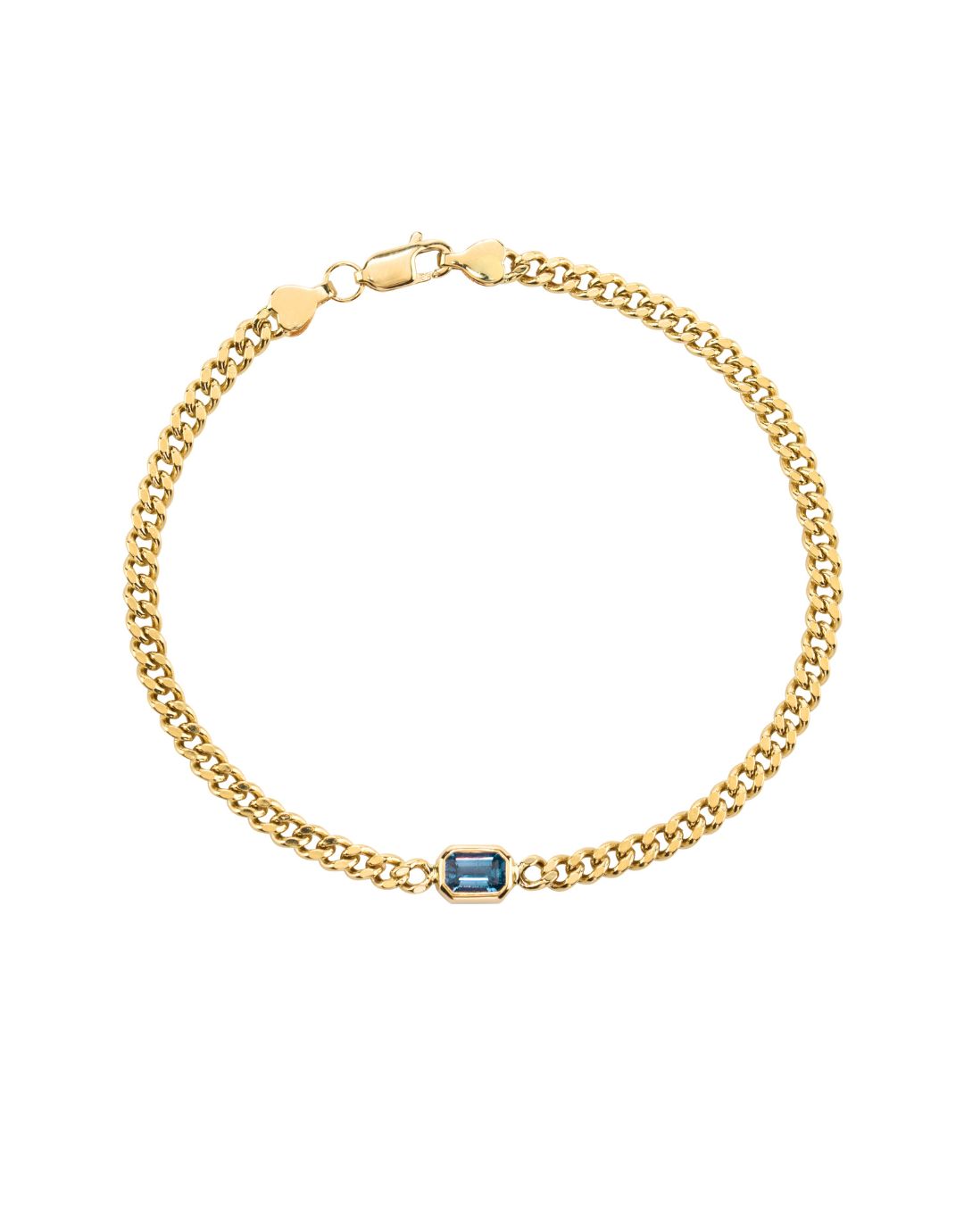Lux Gemstone Bracelet in 18K Gold - Antonia Y. Jewelry