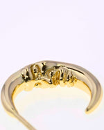 Mene Moon Hoops - Antonia Y. Jewelry
