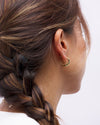 Selene Moon Hoops - Antonia Y. Jewelry