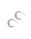 Mene Moon Hoops - Antonia Y. Jewelry