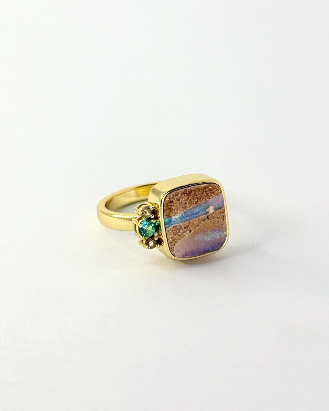 Australian Opal Statement Ring - Antonia Y. Jewelry
