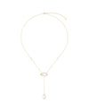 Ophelia Lariat Necklace in 14K Gold