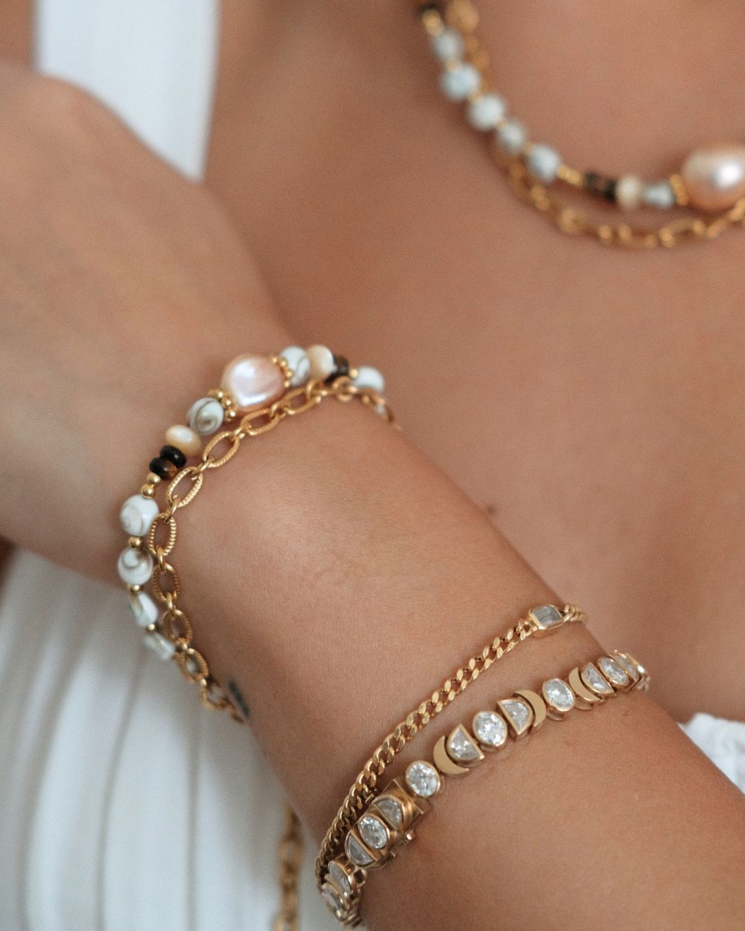 Sandbar Beaded Bracelet - Antonia Y. Jewelry