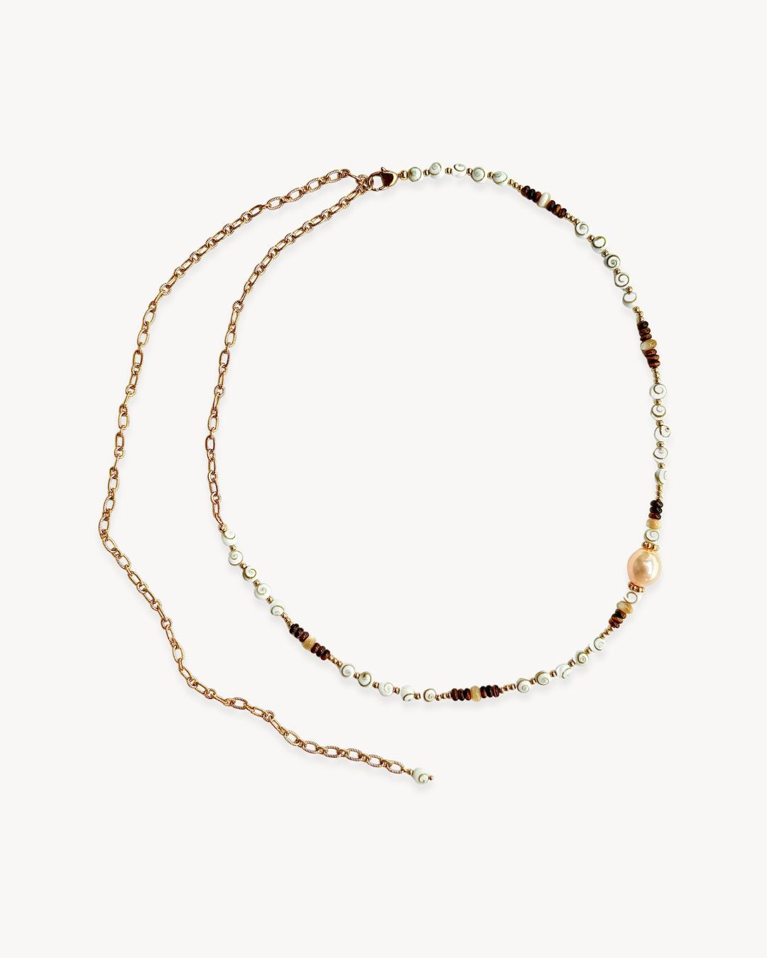 Sandbar Beaded Sautoir Necklace - Antonia Y. Jewelry