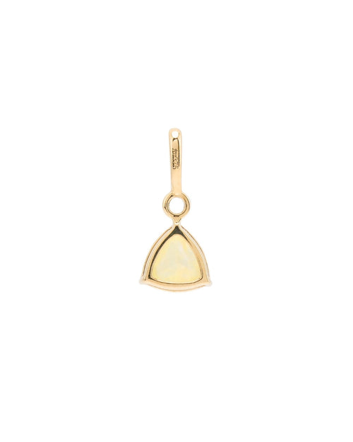 Triangle Opal Pendant in 9K Gold