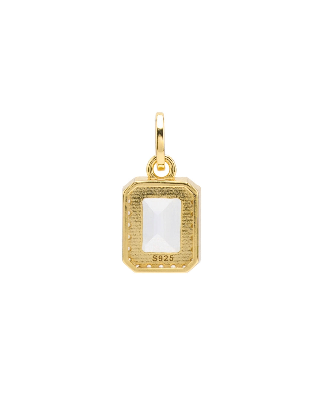Suri Gemstone Pendant in White Topaz - Antonia Y. Jewelry